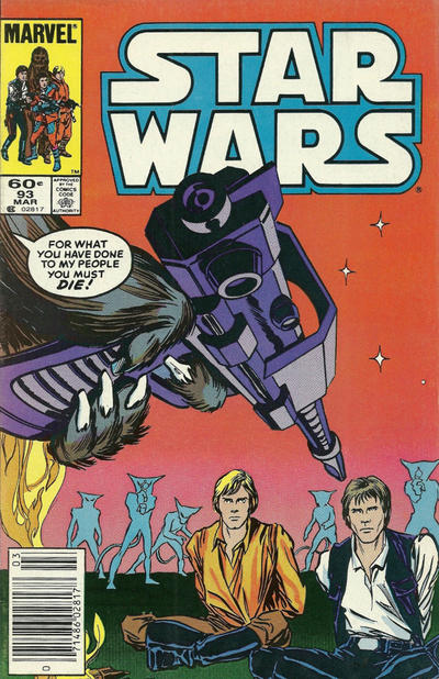 Star Wars #93 [Newsstand]-Very Fine (7.5 – 9)