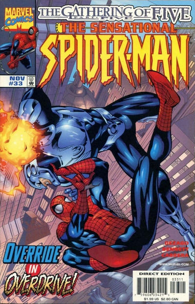 The Sensational Spider-Man #33 [Direct Edition]-Near Mint (9.2 - 9.8)