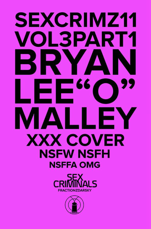 Sex Criminals #11 Bryan Lee Omally Xxx Variant (Mature) (2013)