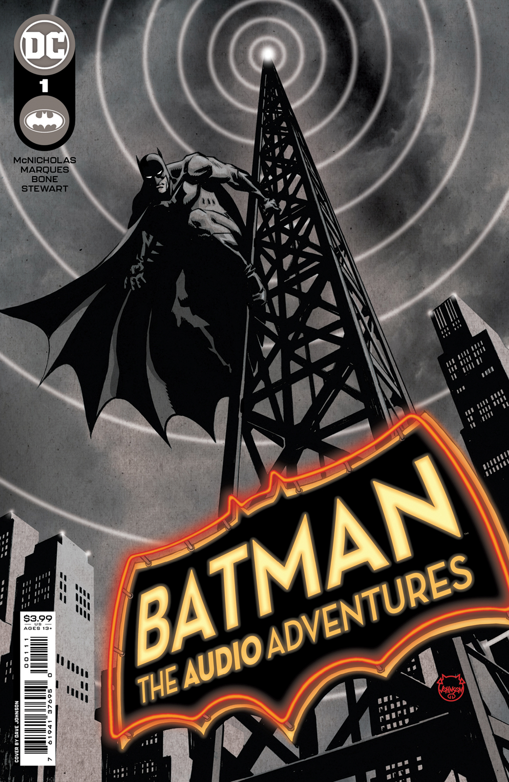 Batman The Audio Adventures #1 Cover A Dave Johnson (Of 7)