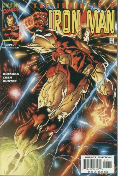 Iron Man #26 [Direct Edition]-Near Mint (9.2 - 9.8)