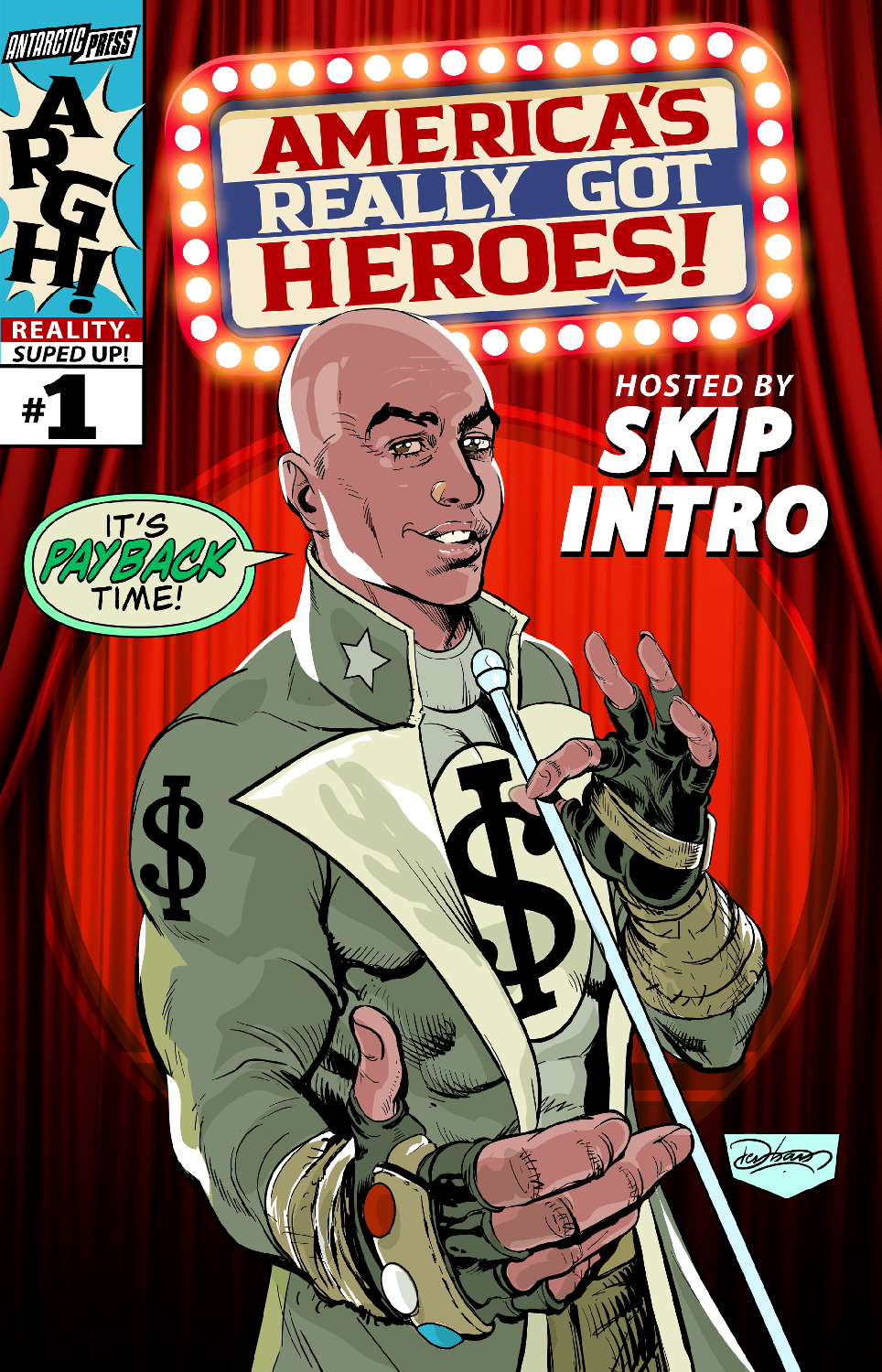 Argh Americas Really Got Heroes Oneshot Cover A Denham