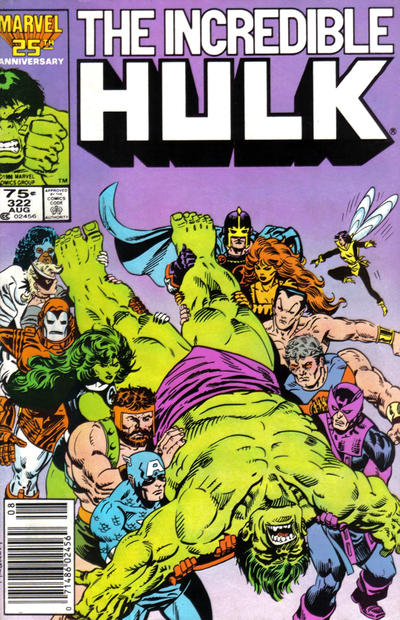 The Incredible Hulk #322 [Newsstand](1962)-Very Fine (7.5 – 9)