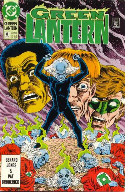 Green Lantern #8 (1990) [Direct]-Fine (5.5 – 7)