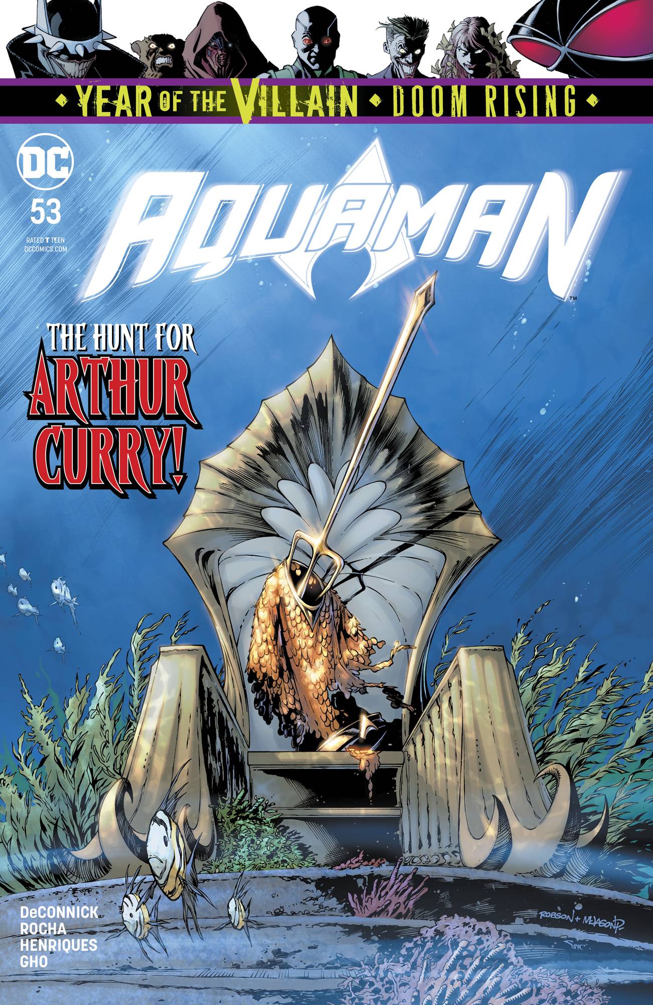 Aquaman #53 Year of the Villain (2016)