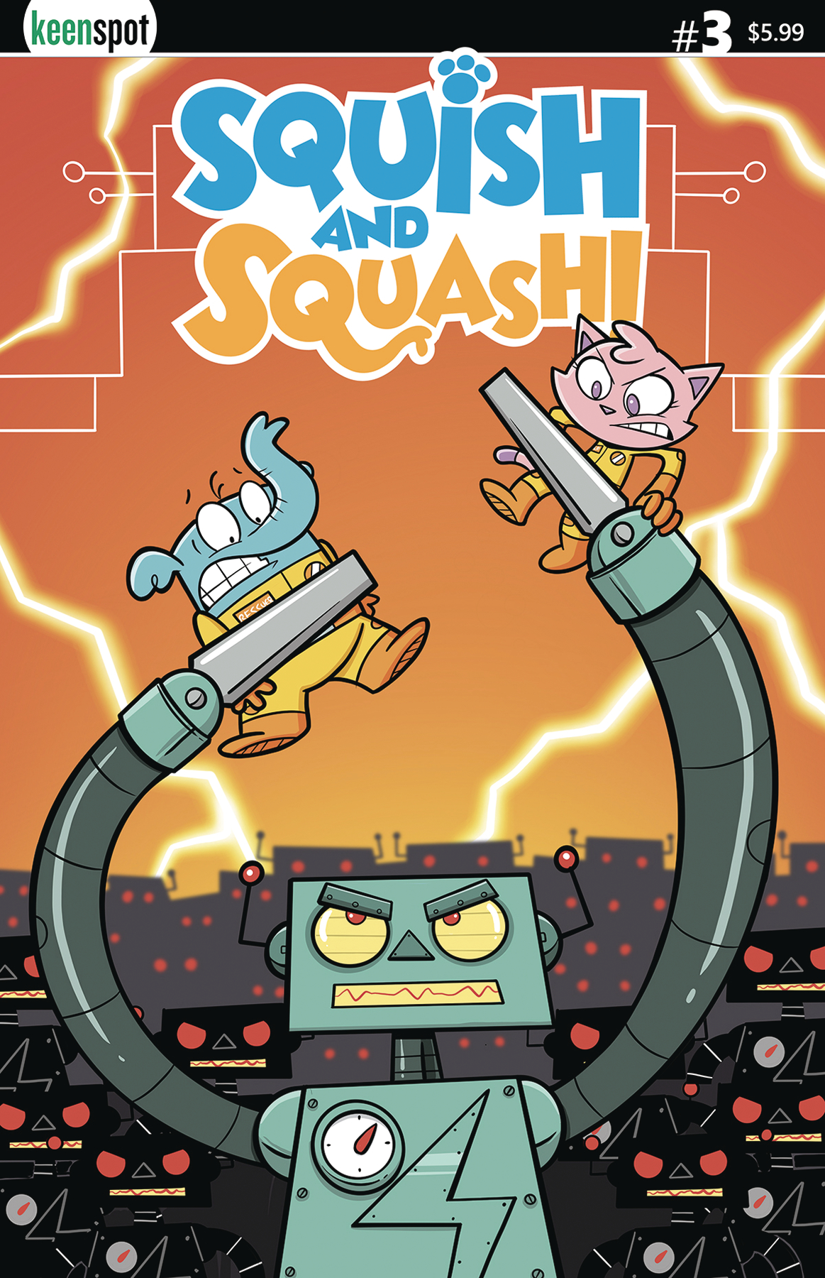 Squish & Squash #3 Cover A Mike Hartigan