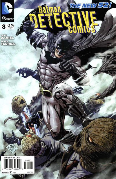 Detective Comics #8 [Newsstand](2011)-Very Fine (7.5 – 9)