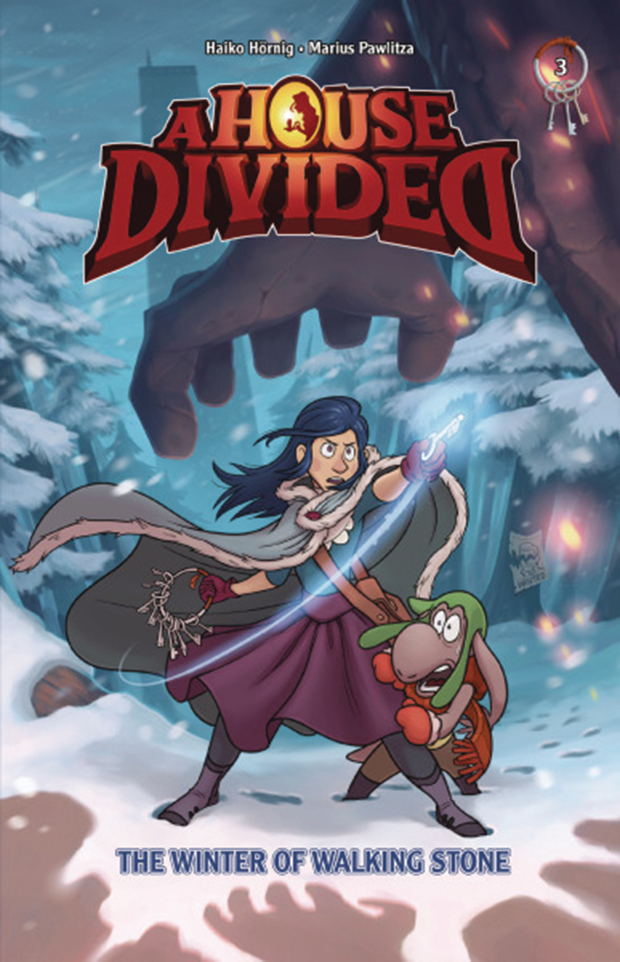 A House Divided Graphic Novel Volume 3 Winter of Walking Stone