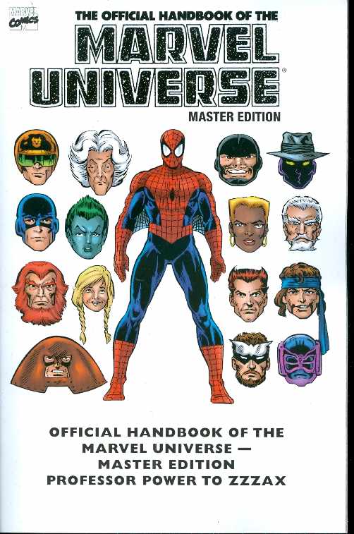 Essential Official Handbook of the Marvel Universe - Master Edition Volume 3 Graphic Novel