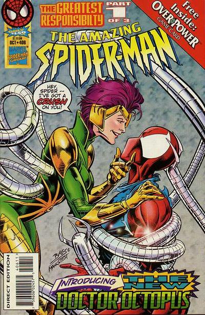 The Amazing Spider-Man #406 [Direct Edition] - Fn+, No Card