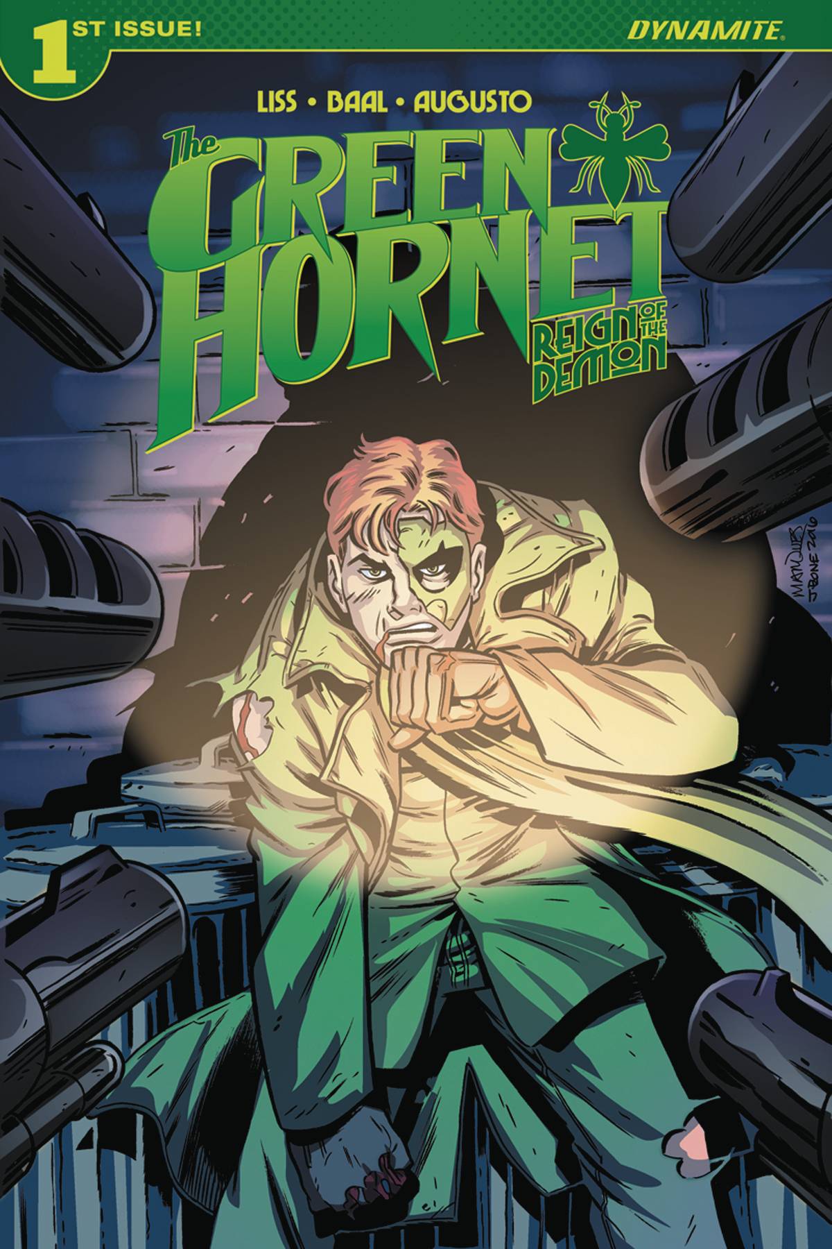 Green Hornet Reign of Demon #1 Cover B Marques