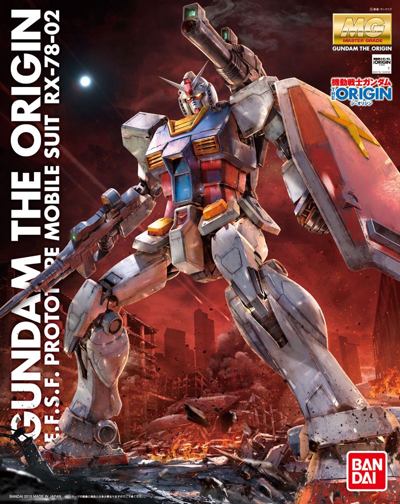 Gundam The Origin RX-78-02 Mg 1/100 Model Kit