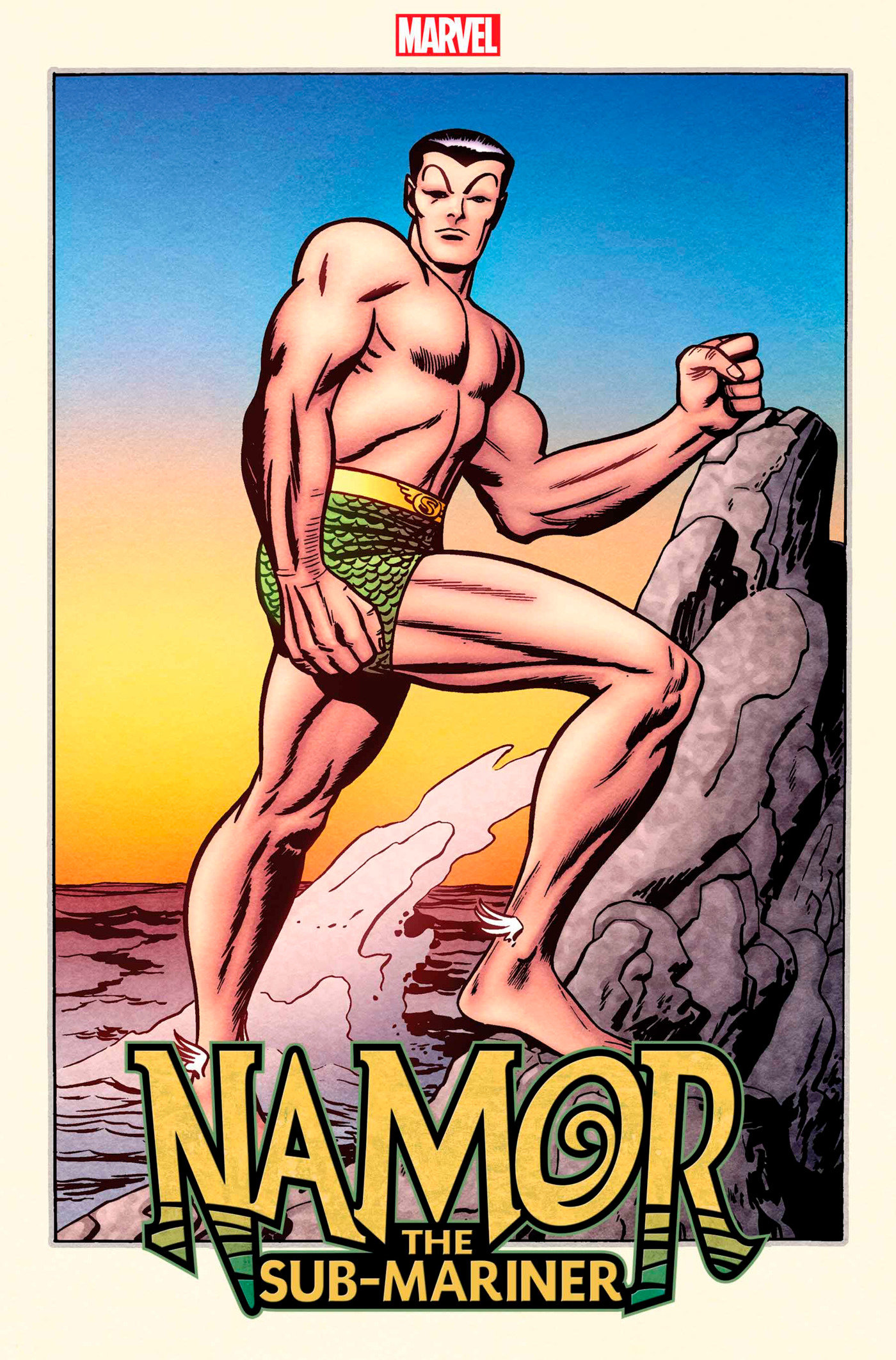 Namor Conquered Shores #1 1 for 50 Incentive Kirby Hidden Gem Variant (Of 5)