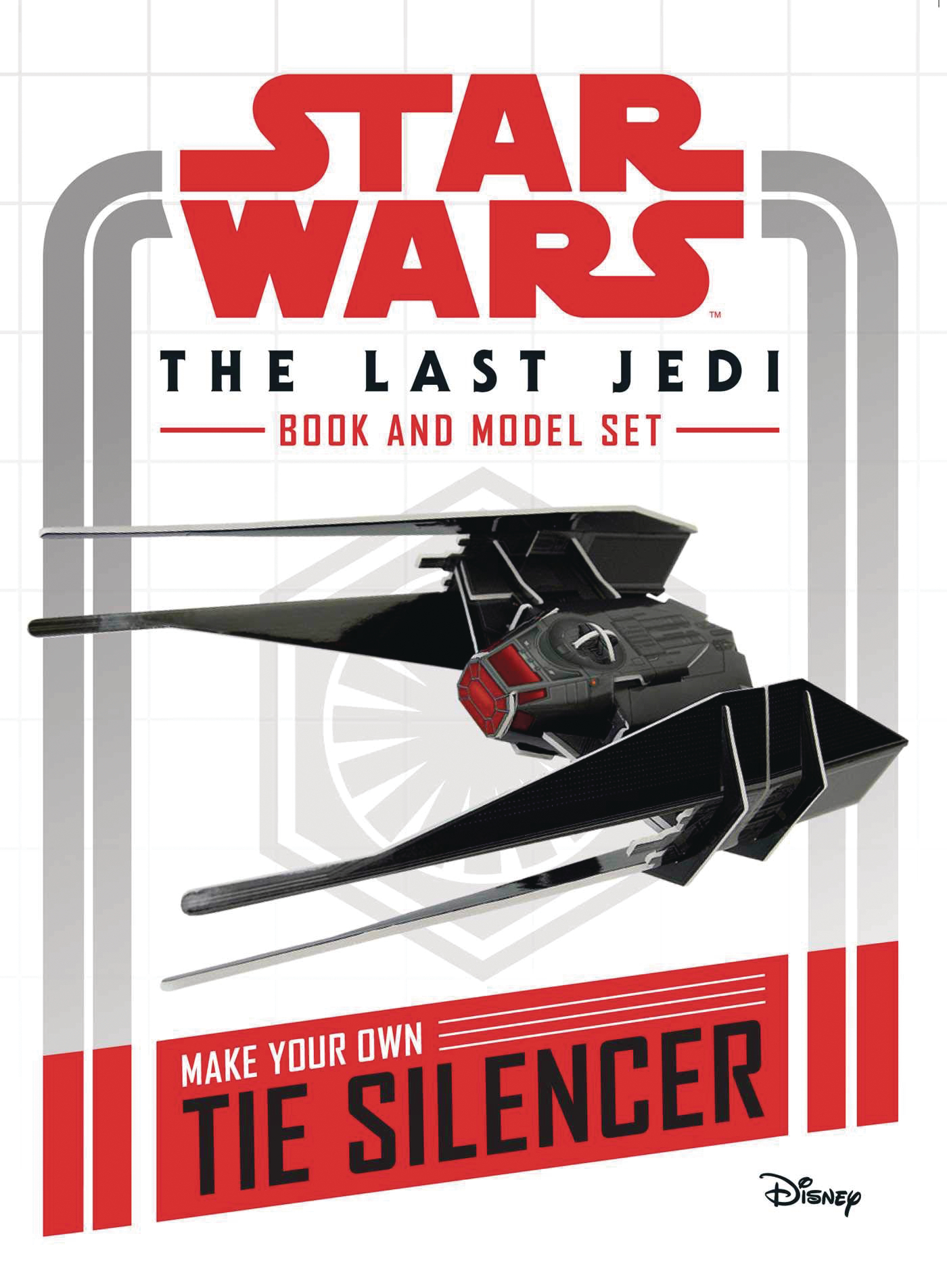Star Wars Last Jedi Book & Model Hardcover