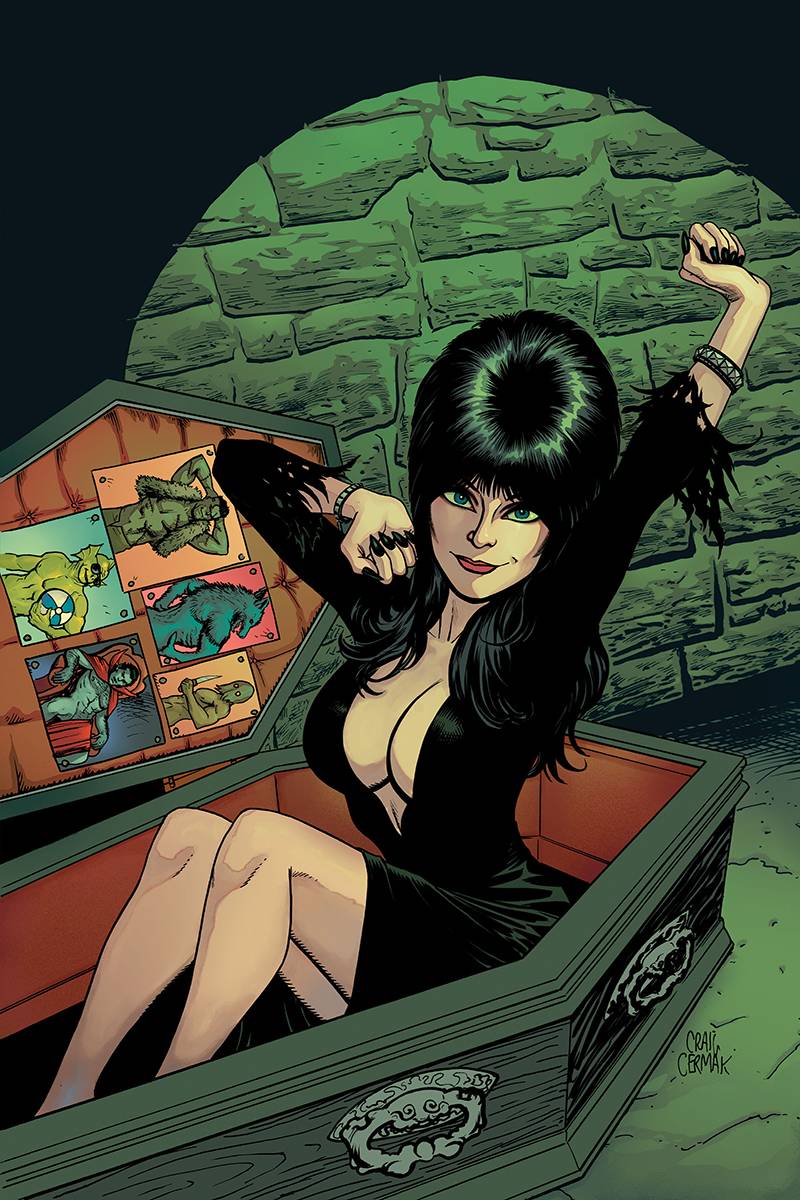 Elvira Mistress of Dark #12 10 Copy Cermak Virgin Incentive