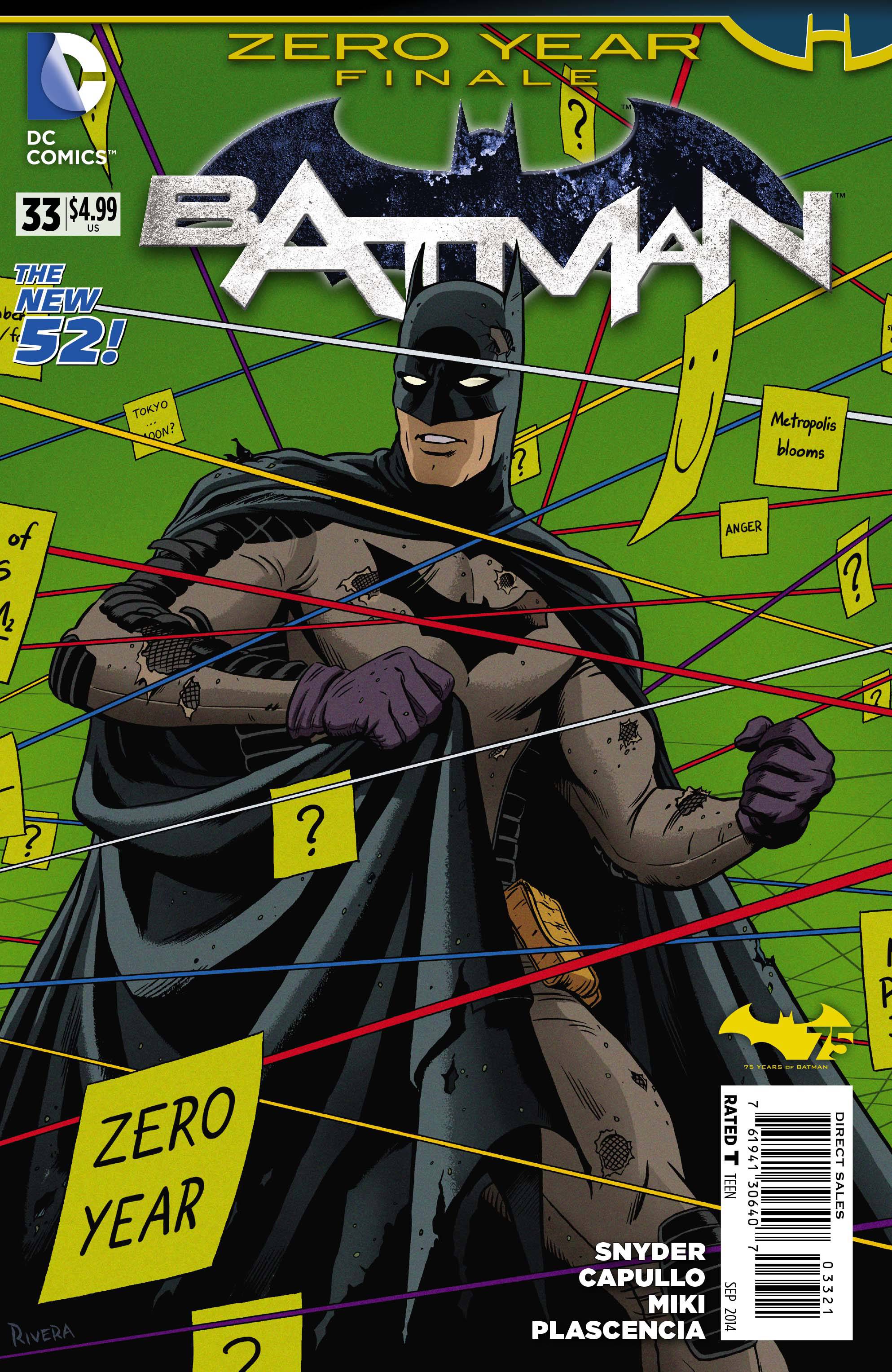 Batman #33 Variant Edition (Zero Year) (2011)