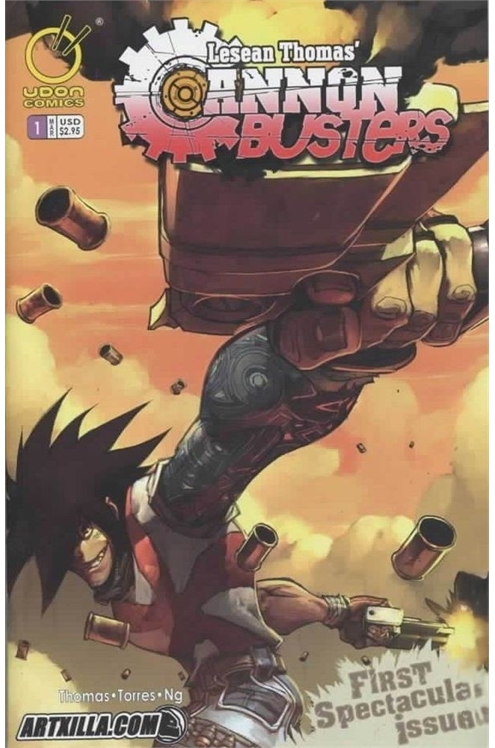 Cannon Busters #1 Cover B Edition Mcguinness