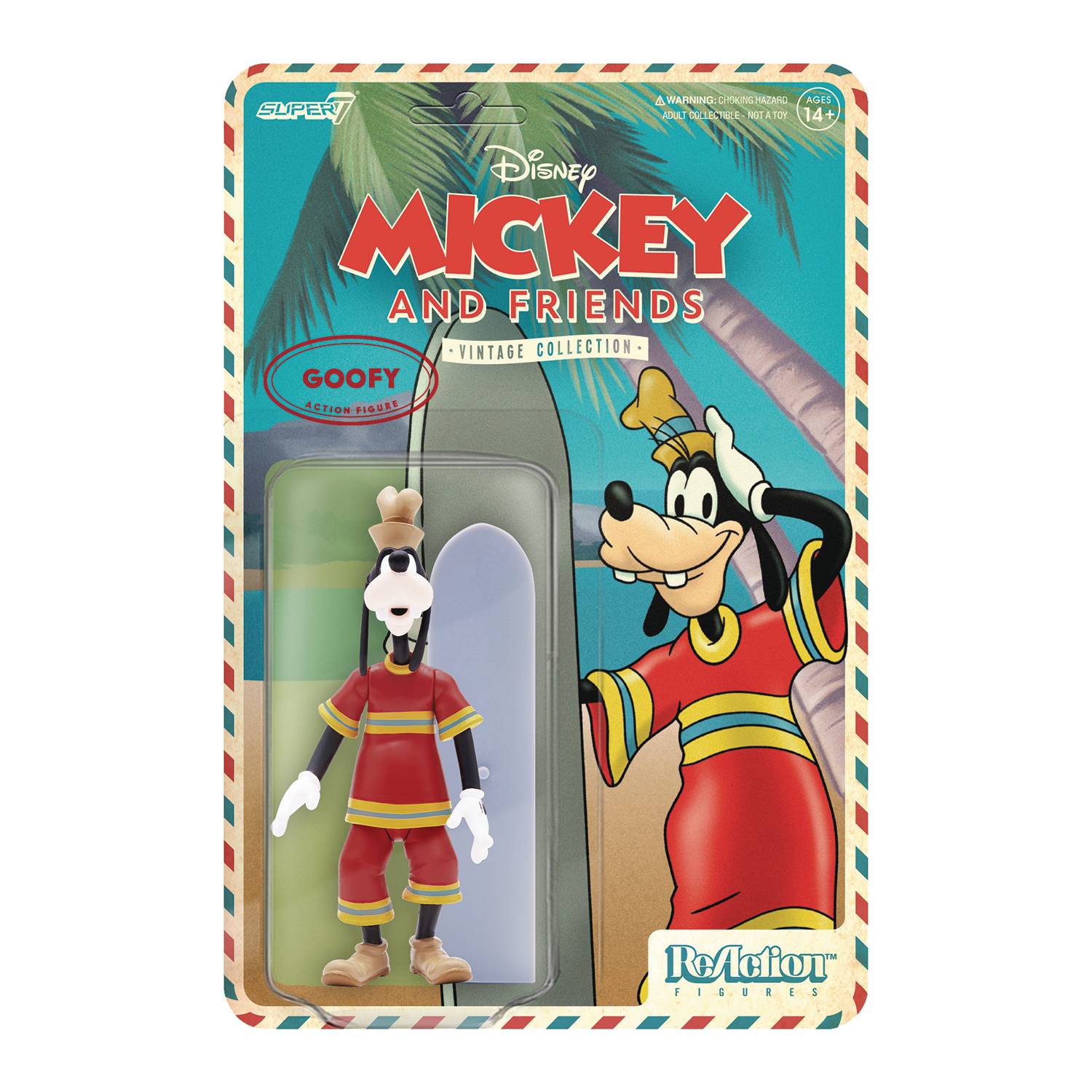 Disney Wave 2 Hawaiian Holiday Goofy Reaction Figure