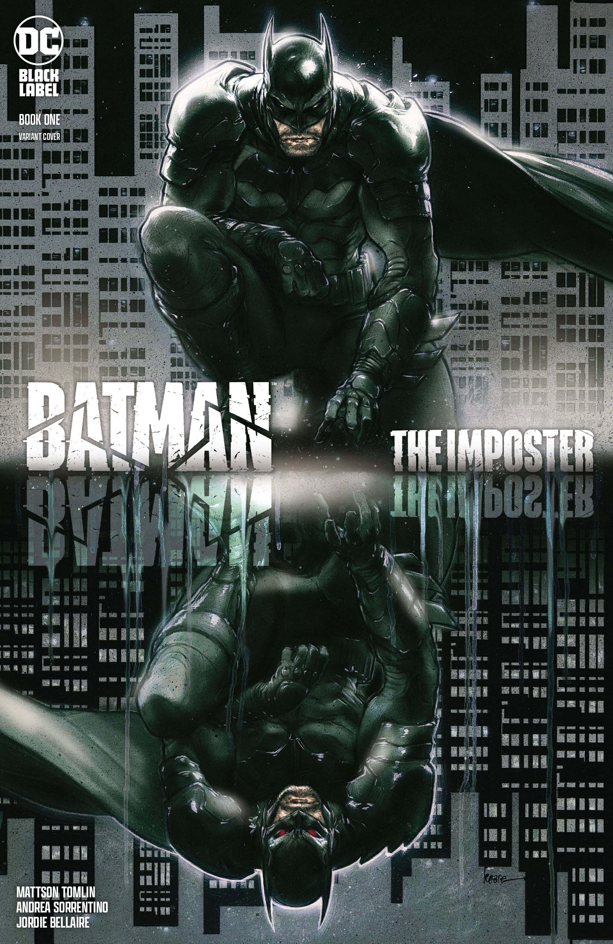 Batman the Imposter #1 Cover C Incentive 1 For 25 Kaare Andrews Variant (Mature) (Of 3)