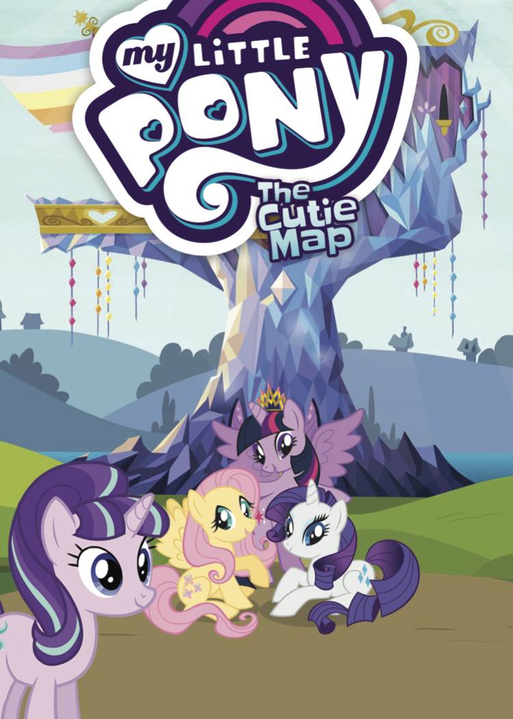 My Little Pony Graphic Novel Volume 9 Cutie Map
