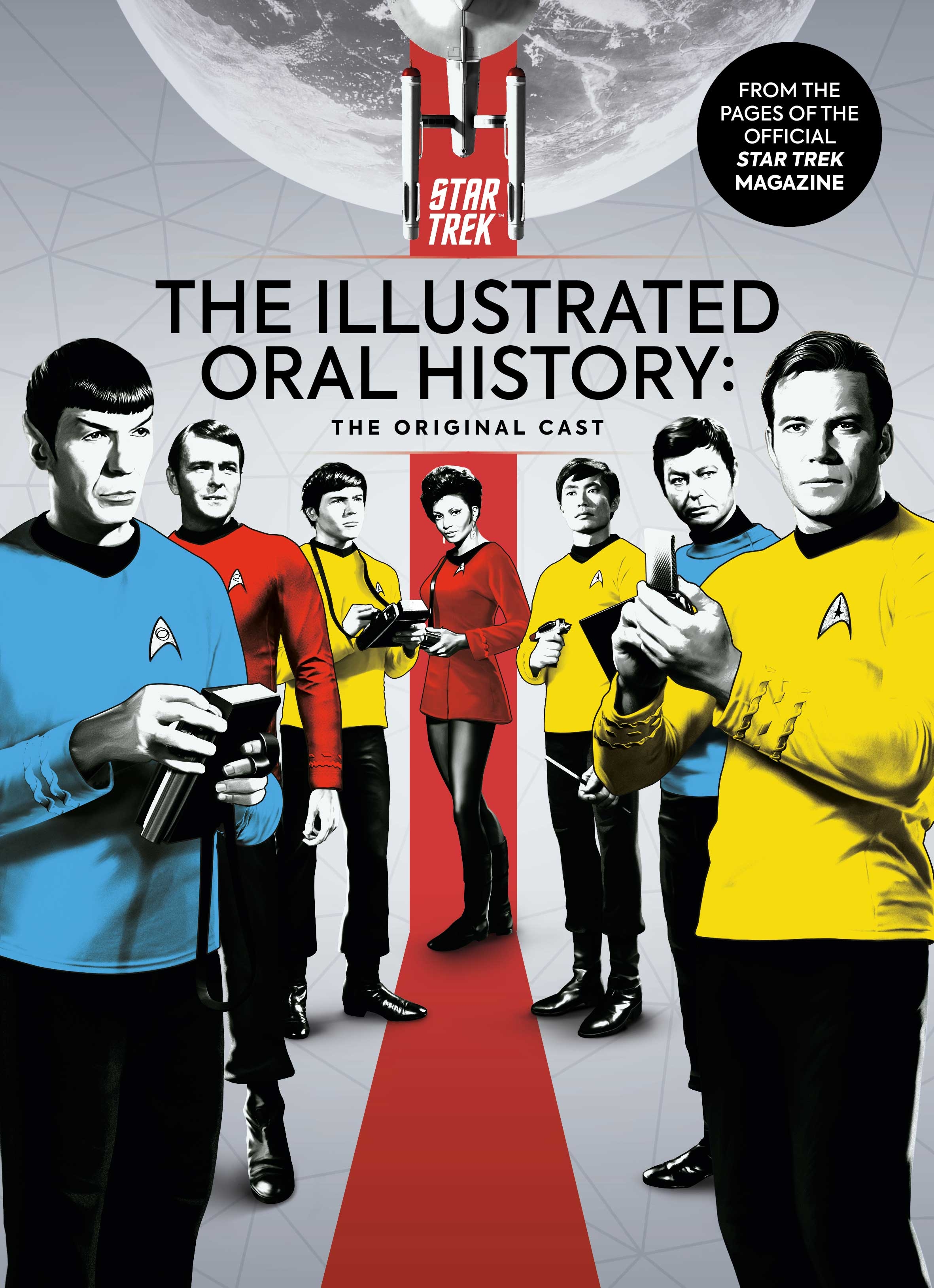 Star Trek Illustrated Oral History Original Cast Hardcover