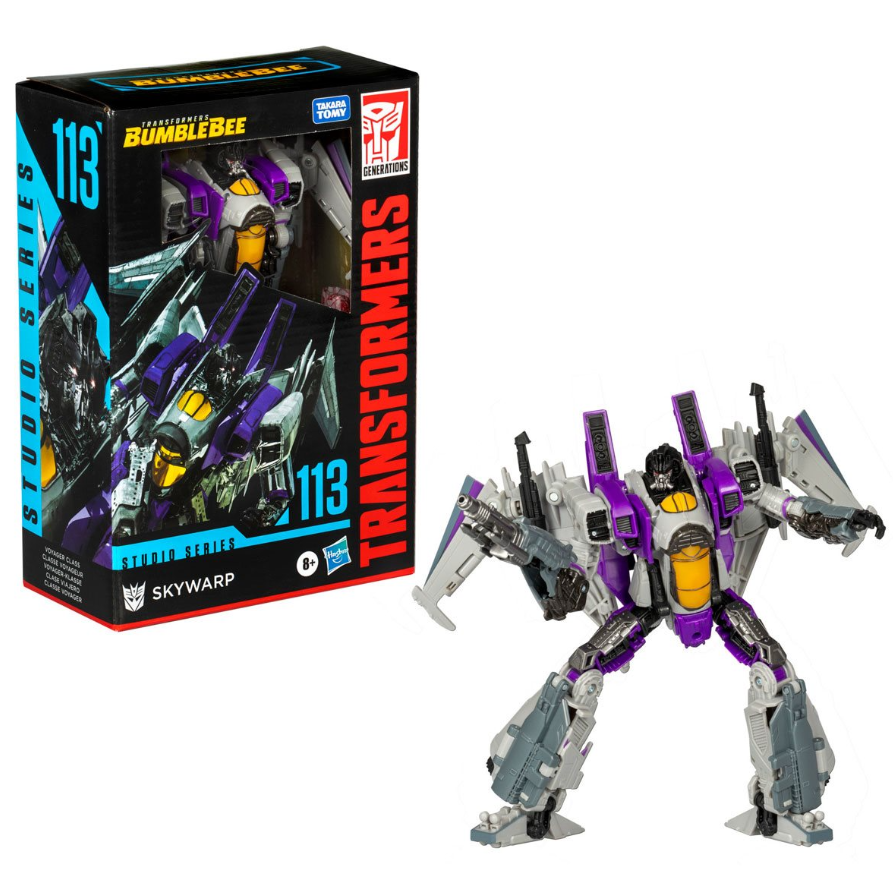 Transformers Studio Series #113 Voyager Skywarp (Bumblebee) Action Figure