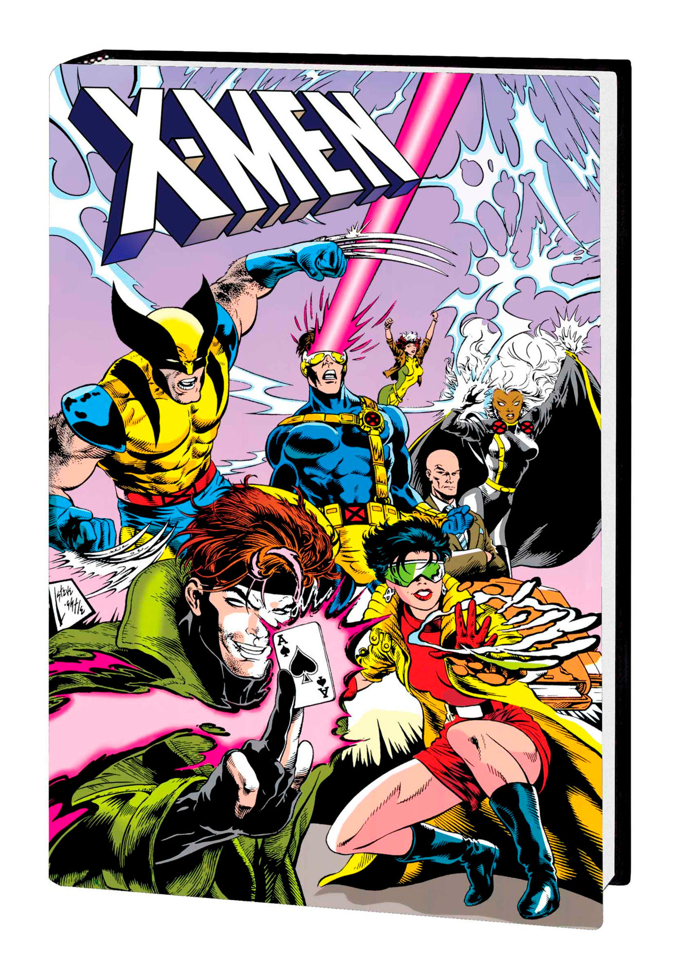 X-Men Animated Series Adaptations Omnibus Hardcover Lightle Cover