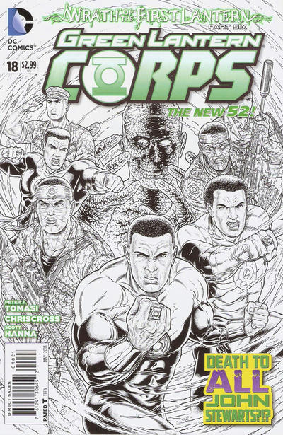Green Lantern Corps #18 Variant Edition (Wrath) (2011)