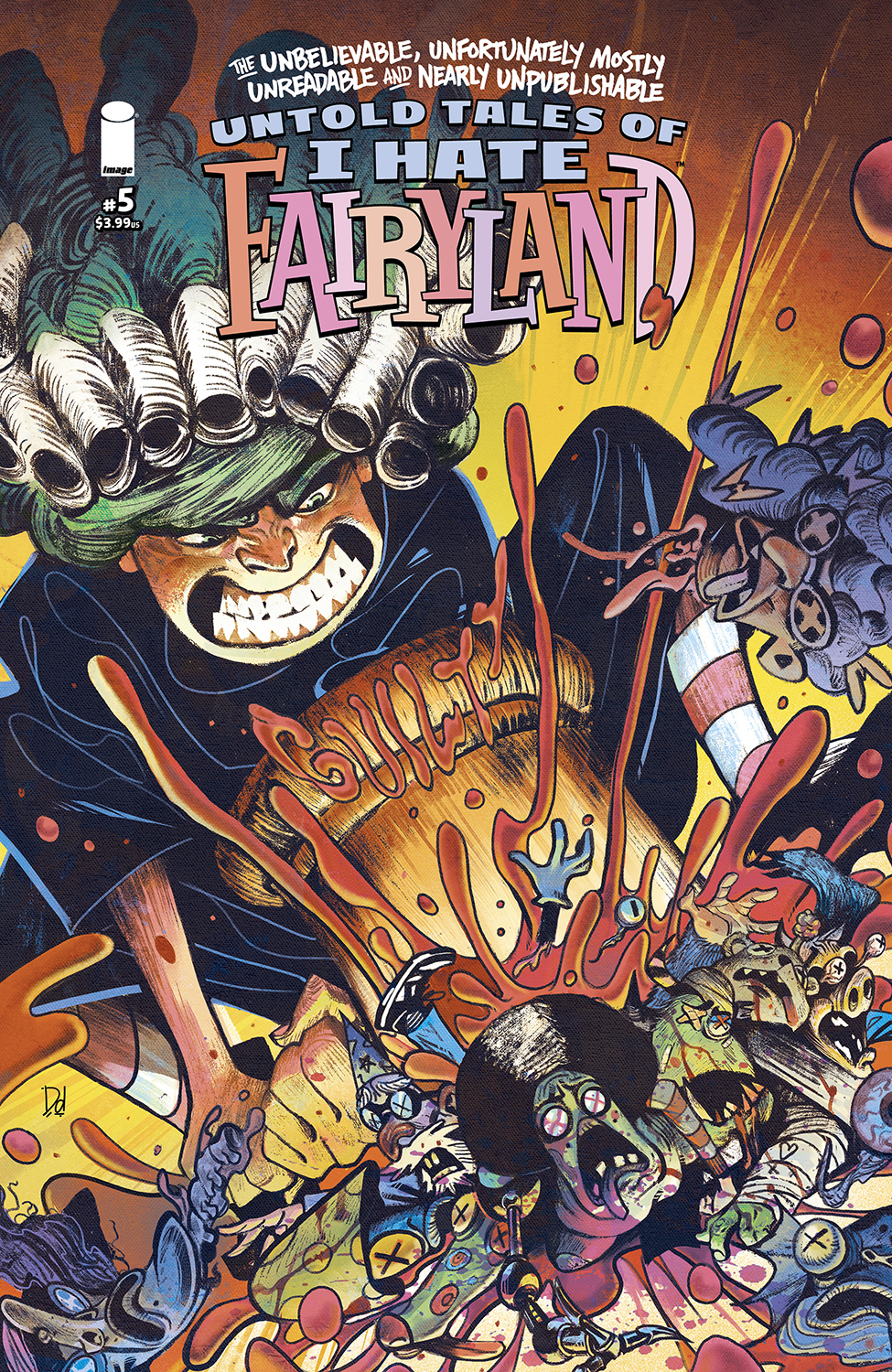 Unbelievable Unfortunately Mostly Unreadable and Nearly Unpublishable Untold Tales of I Hate Fairyland #5