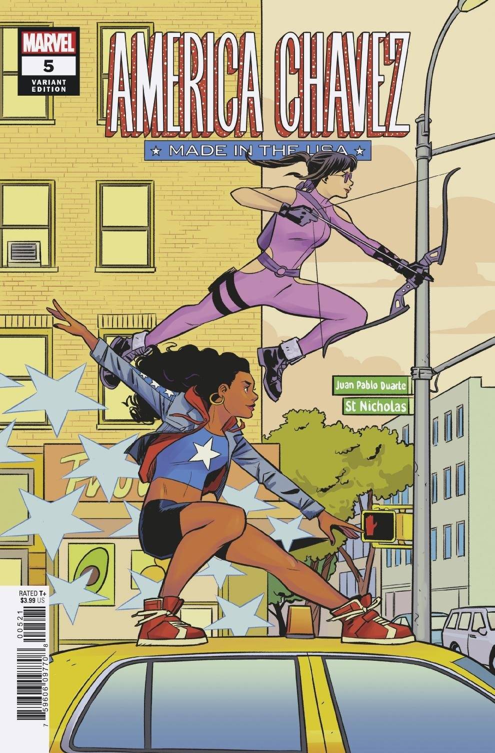 America Chavez Made In USA #5 Bustos Variant (Of 5)