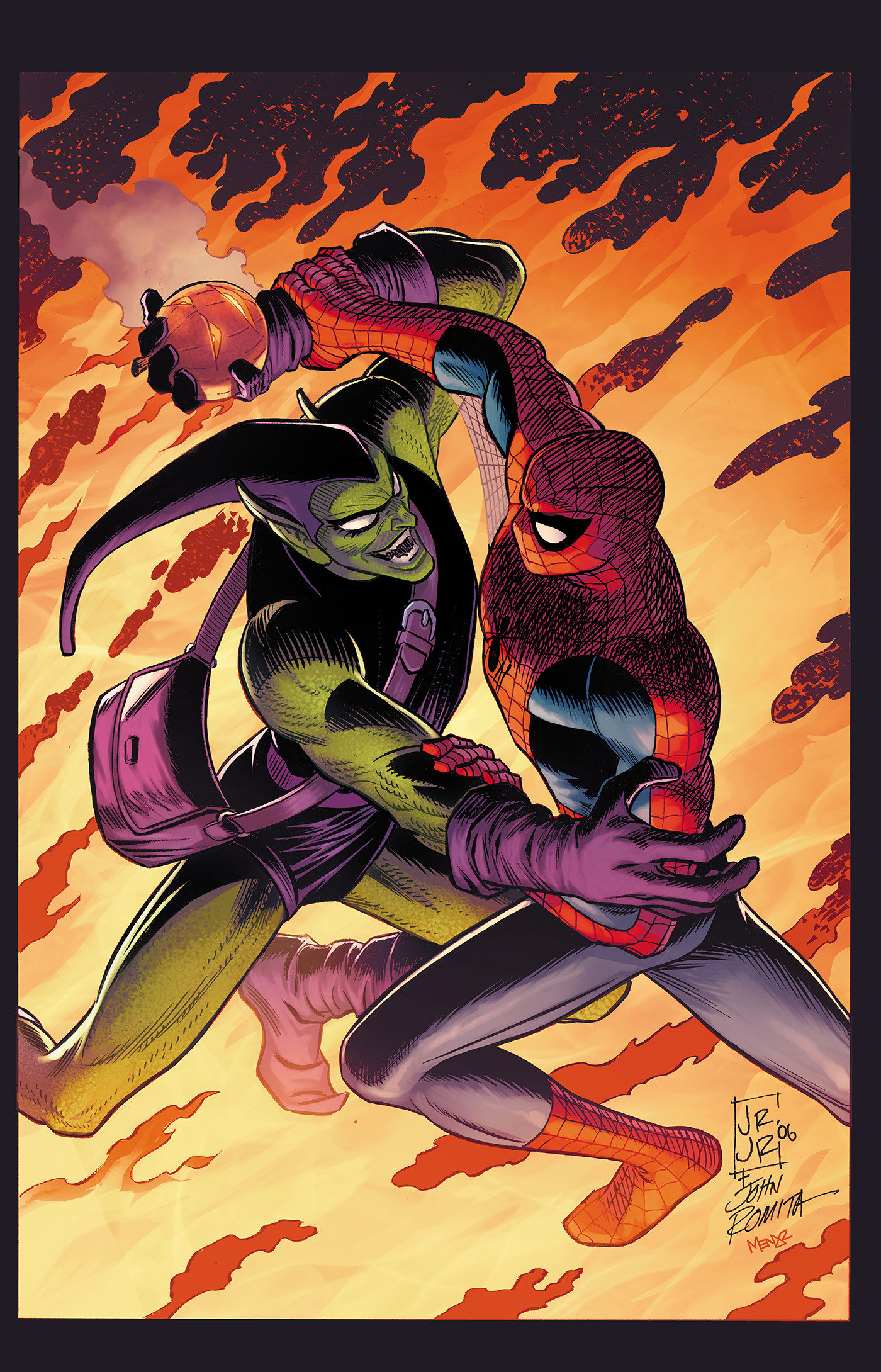 Amazing Spider-Man #36 John Romita Jr. & John Romita Sr. Virgin Variant 1 for 100 Incentive