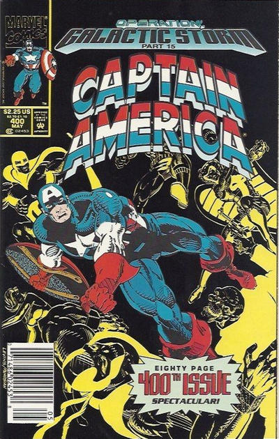 Captain America #400 [Newsstand] - Fn/Vf 7.0
