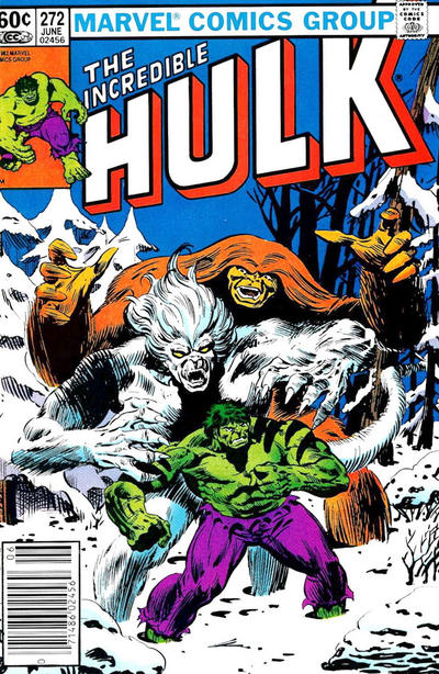 Incredible Hulk #272 [Newsstand]-Fine (5.5 – 7)