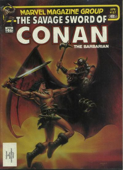 The Savage Sword of Conan #87 [Direct]