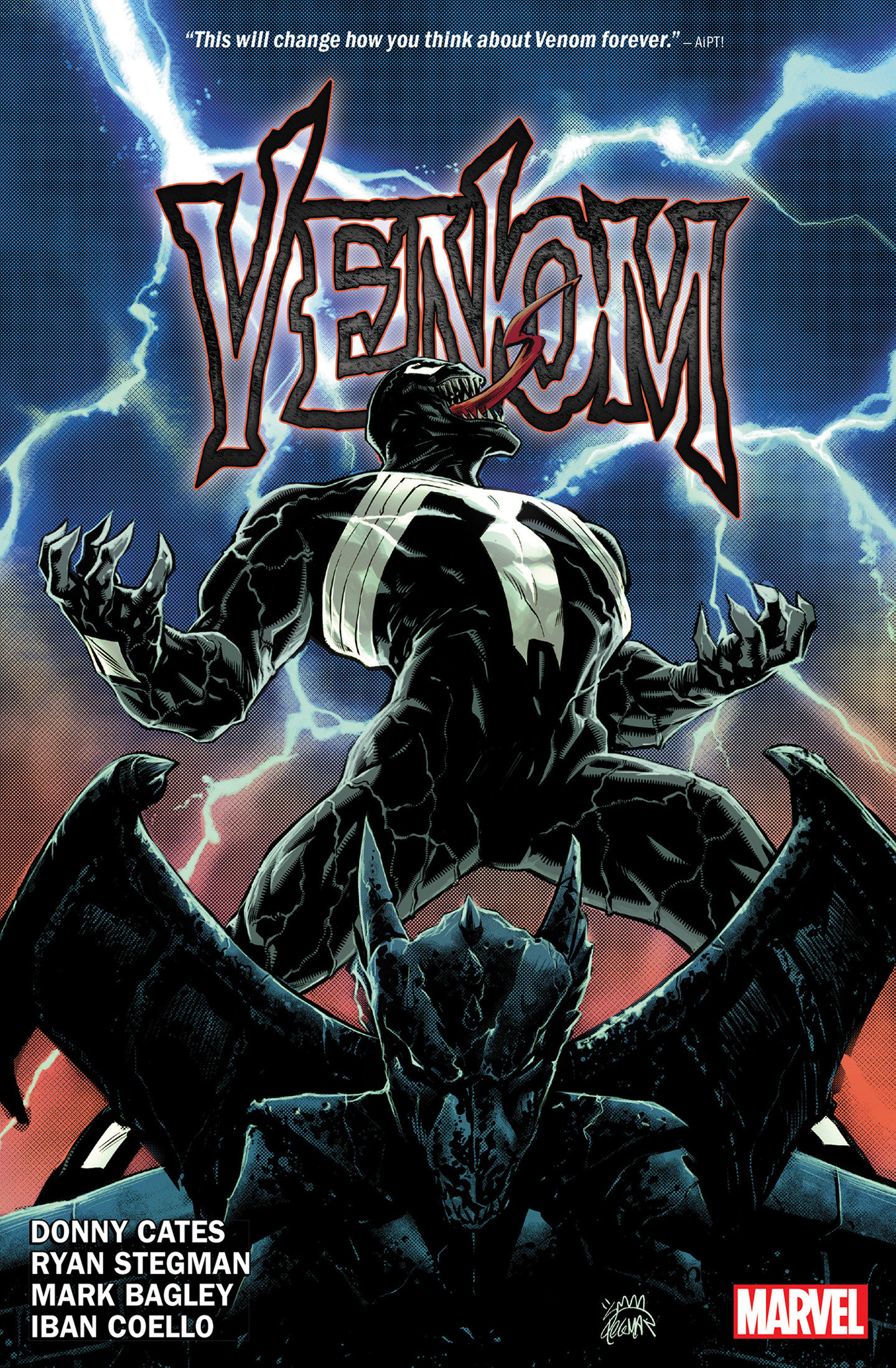 Venom Omnibus Venomnibus by Cates Stegman Hardcover Stegman Rex Direct Market Edition