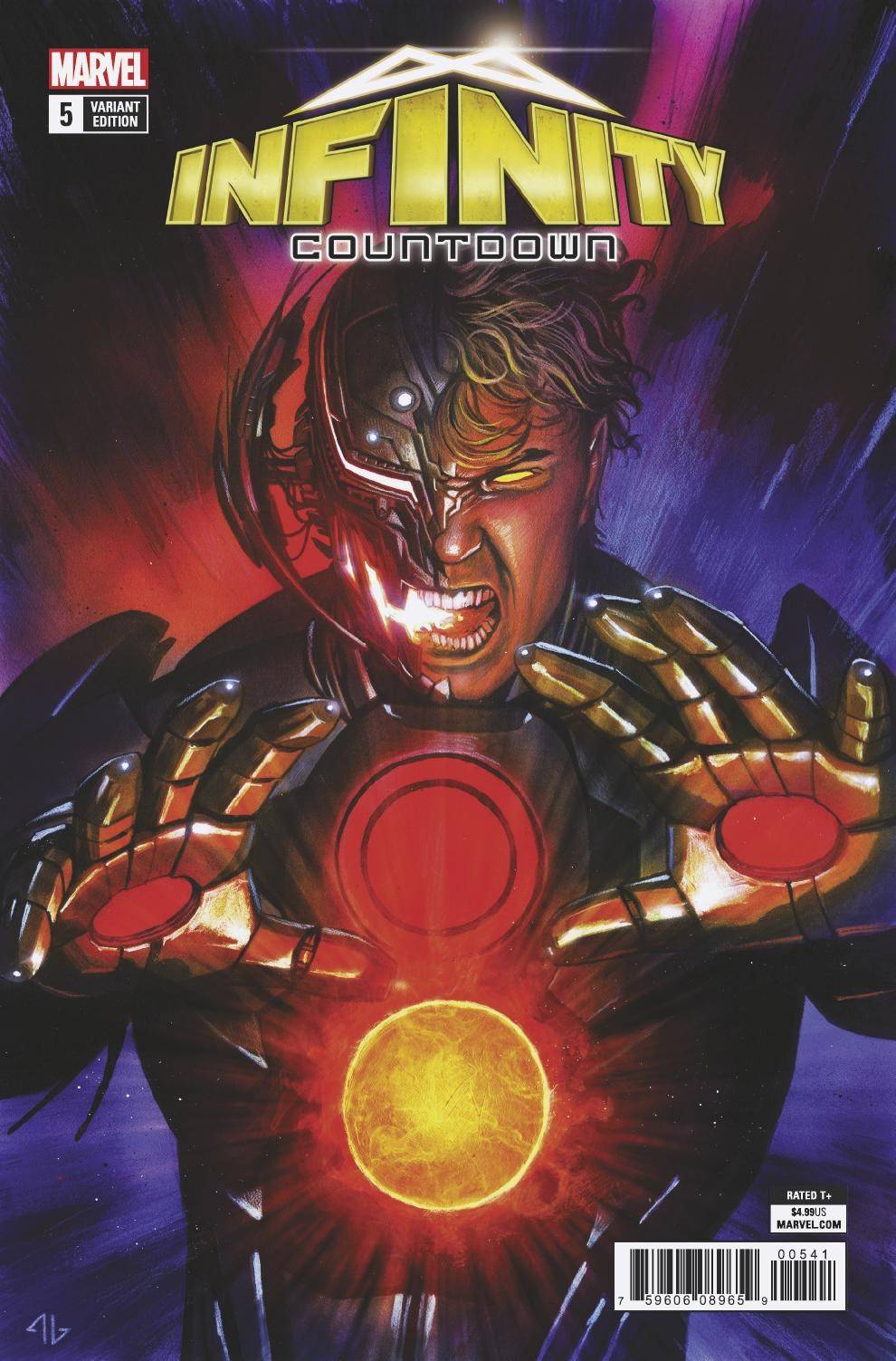 Infinity Countdown #5 Ultron Holds Infinity Variant (Of 5)