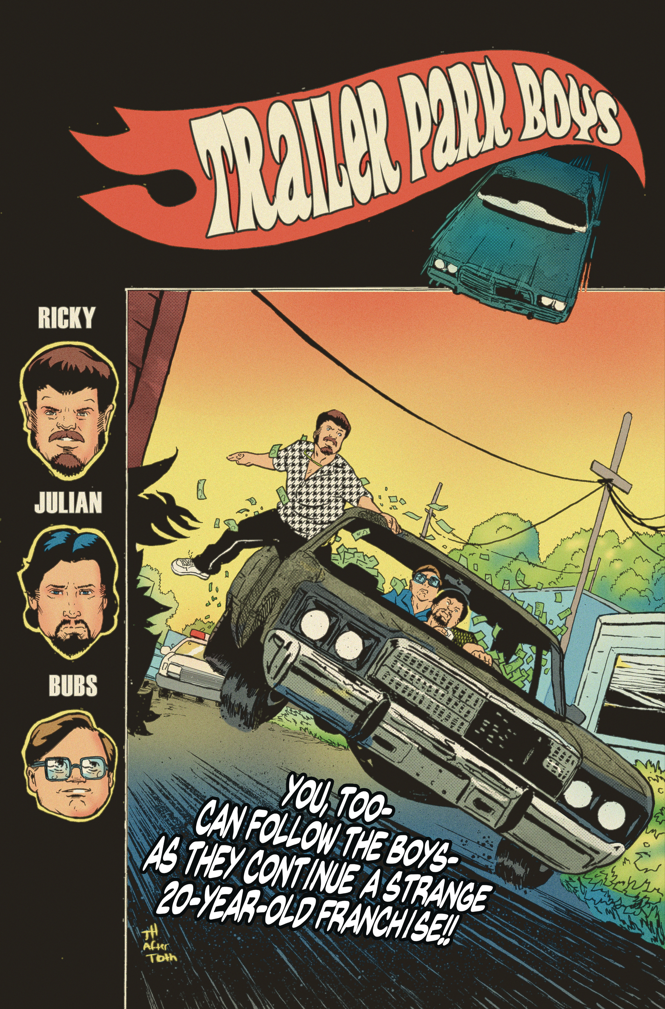 Trailer Park Boys Bagged & Boarded Cover A Hymel (One-Shot) (Mature)