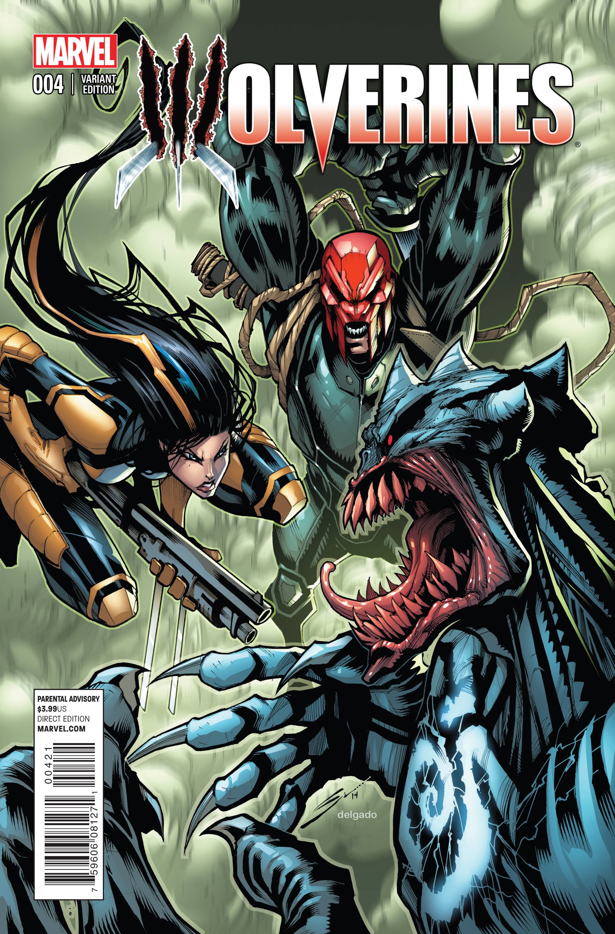 Wolverines #4 (Sandoval Variant) (2015)