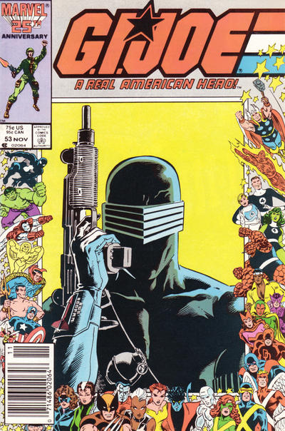 G.I. Joe, A Real American Hero #53 [Newsstand]-Very Fine (7.5 – 9)