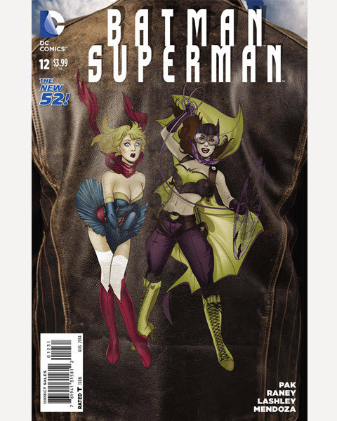 Batman Superman #12 (2013) DC Bombshells cover