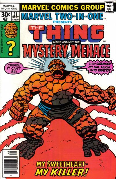 Marvel Two-In-One #31 [30¢]-Fine