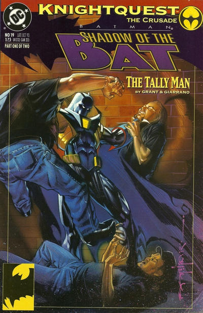 Batman: Shadow of The Bat #19-Very Fine (7.5 – 9) 1st Appearance of The Tally Man, A Debt Collector