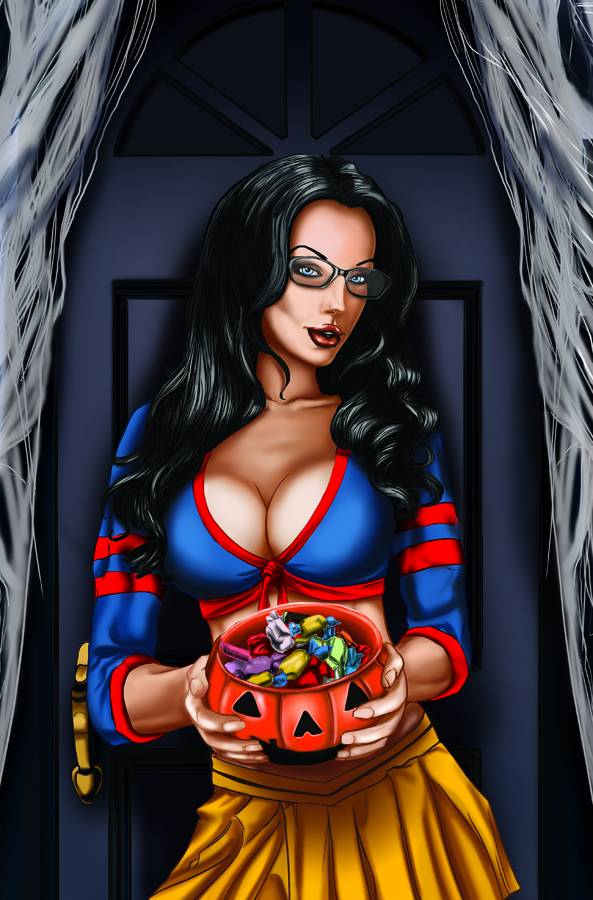 Grimm Fairy Tales Halloween Special 2013 #5 B Cover Washington