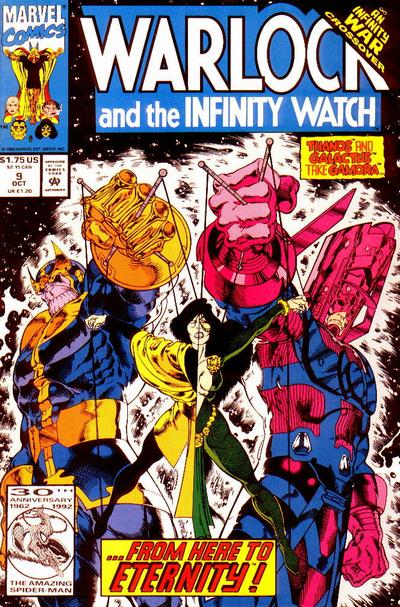 Warlock And The Infinity Watch #9 [Direct]-Very Good (3.5 – 5) Origin of Gamora