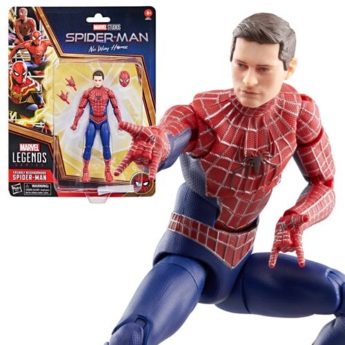 Spider-Man: No Way Home Marvel Legends Friendly Neighborhood Spider-Man 6-Inch Action Figure