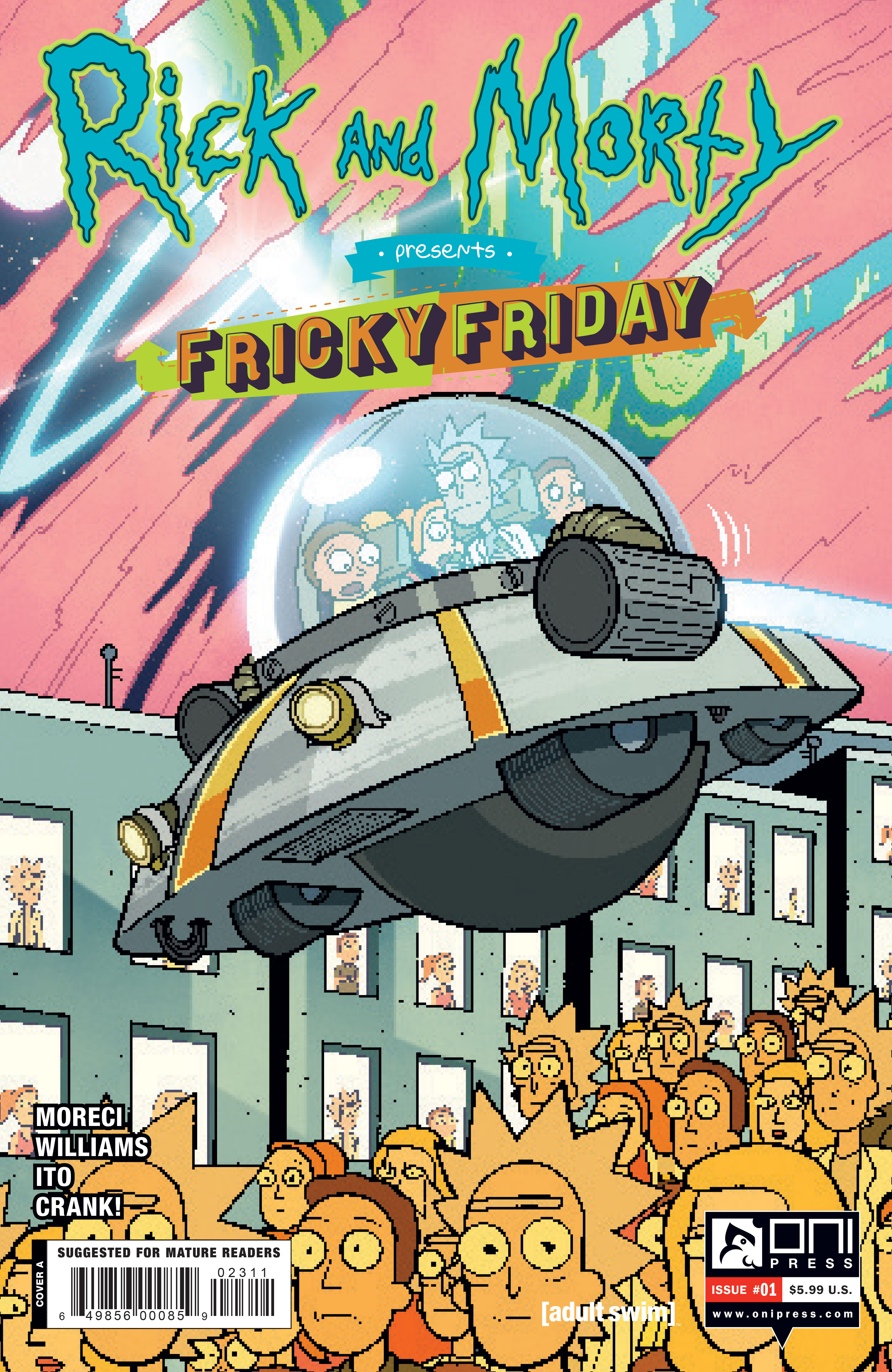 Rick and Morty Presents Fricky Friday #1 Cover A Williams (Mature)