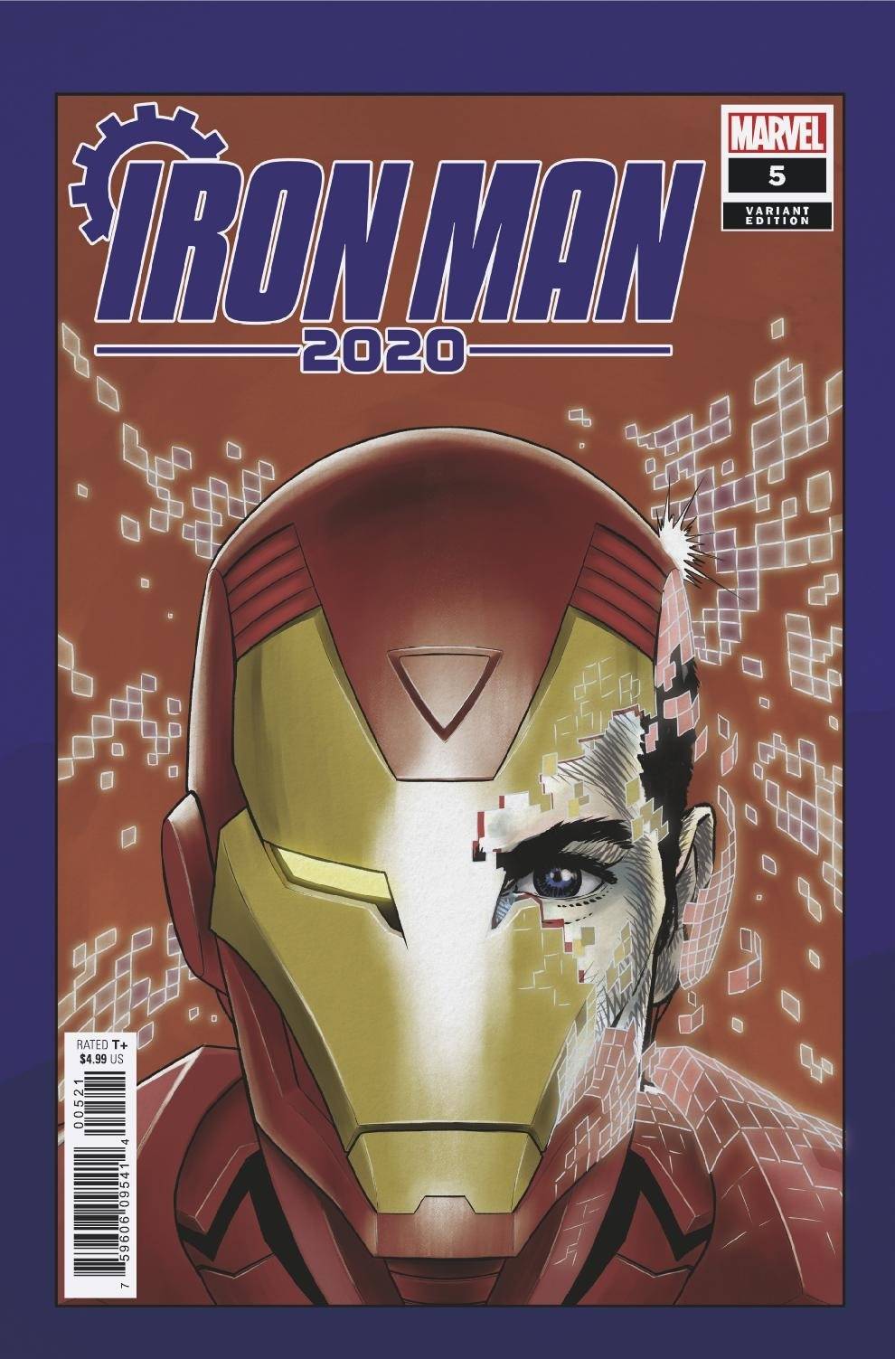Iron Man 2020 #5 Superlog Heads Variant (Of 6)