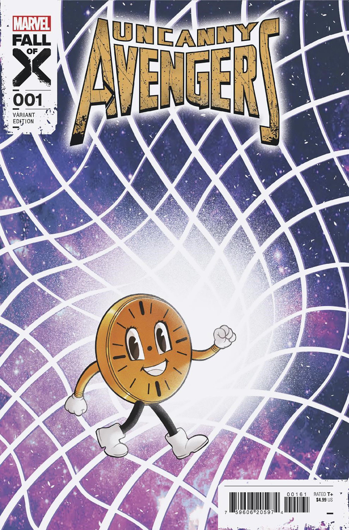Uncanny Avengers #1 Jen Bartel Miss Minutes Variant (Fall of the X-Men) (2023)