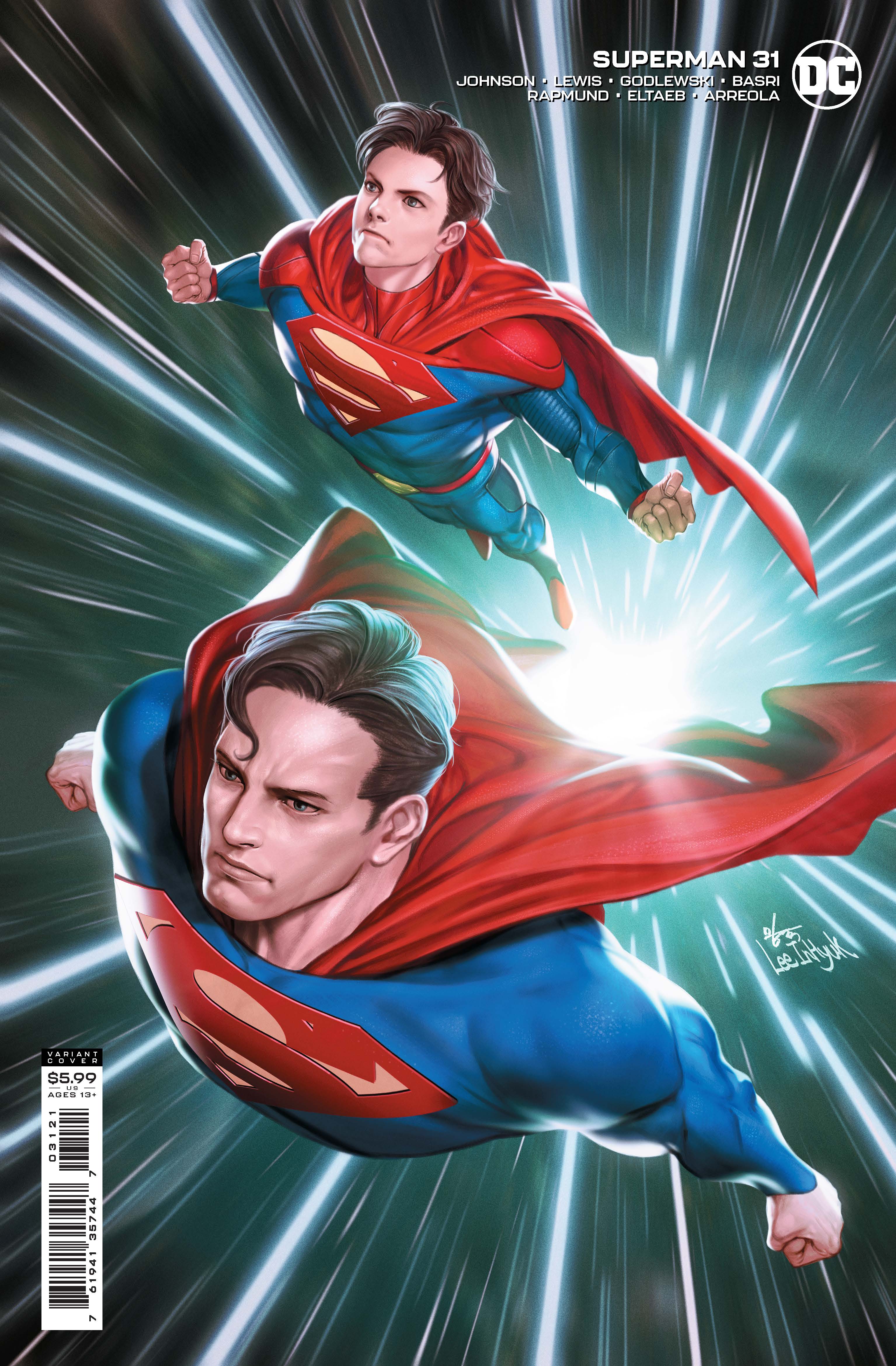 Superman #31 Cover B Inhyuk Lee Card Stock Variant (2018)