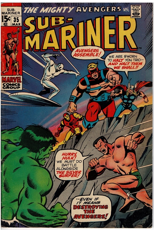 Sub-Mariner #35 - Vg/Fn